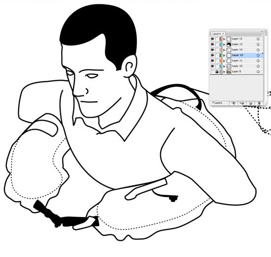 Line Art Jobs : Illustration how to create great looking line art in adobe
