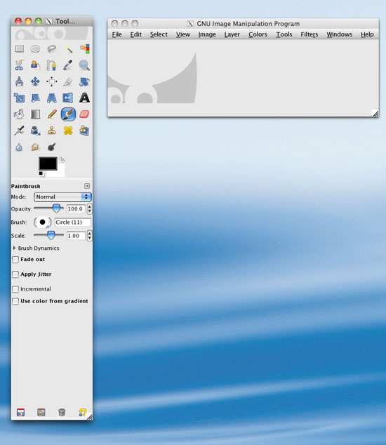 running gimp on mac