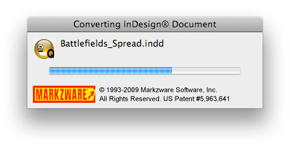 Converting InDesign Document