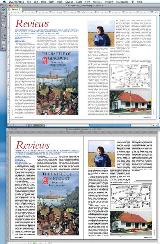 InDesign to Quark Conversion