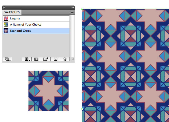 Illustrator to Make a Pattern Seamlessly Repeats