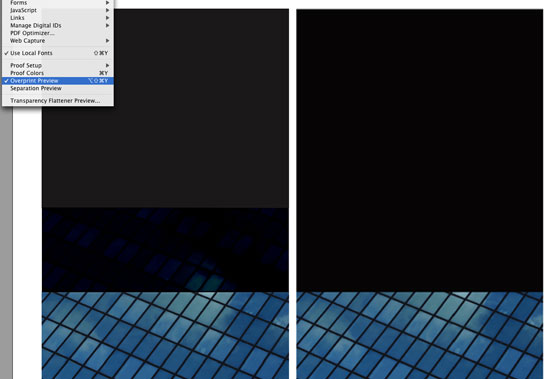 Over printing problems and solutions in Quark, InDesign and Illustrator