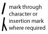 proofreading marks chart by www.graphic-design-employment.com