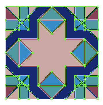 Cropped Pattern Tile