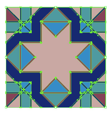 Cropped Pattern Tile