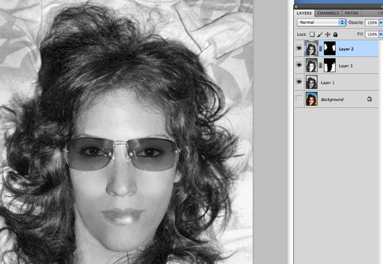 Cutting Out Hair in Photoshop - Delete areas of low contrast