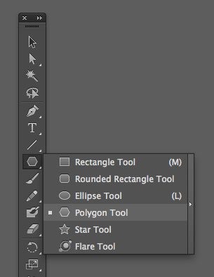 Illustrator CS6 Polygon Tool